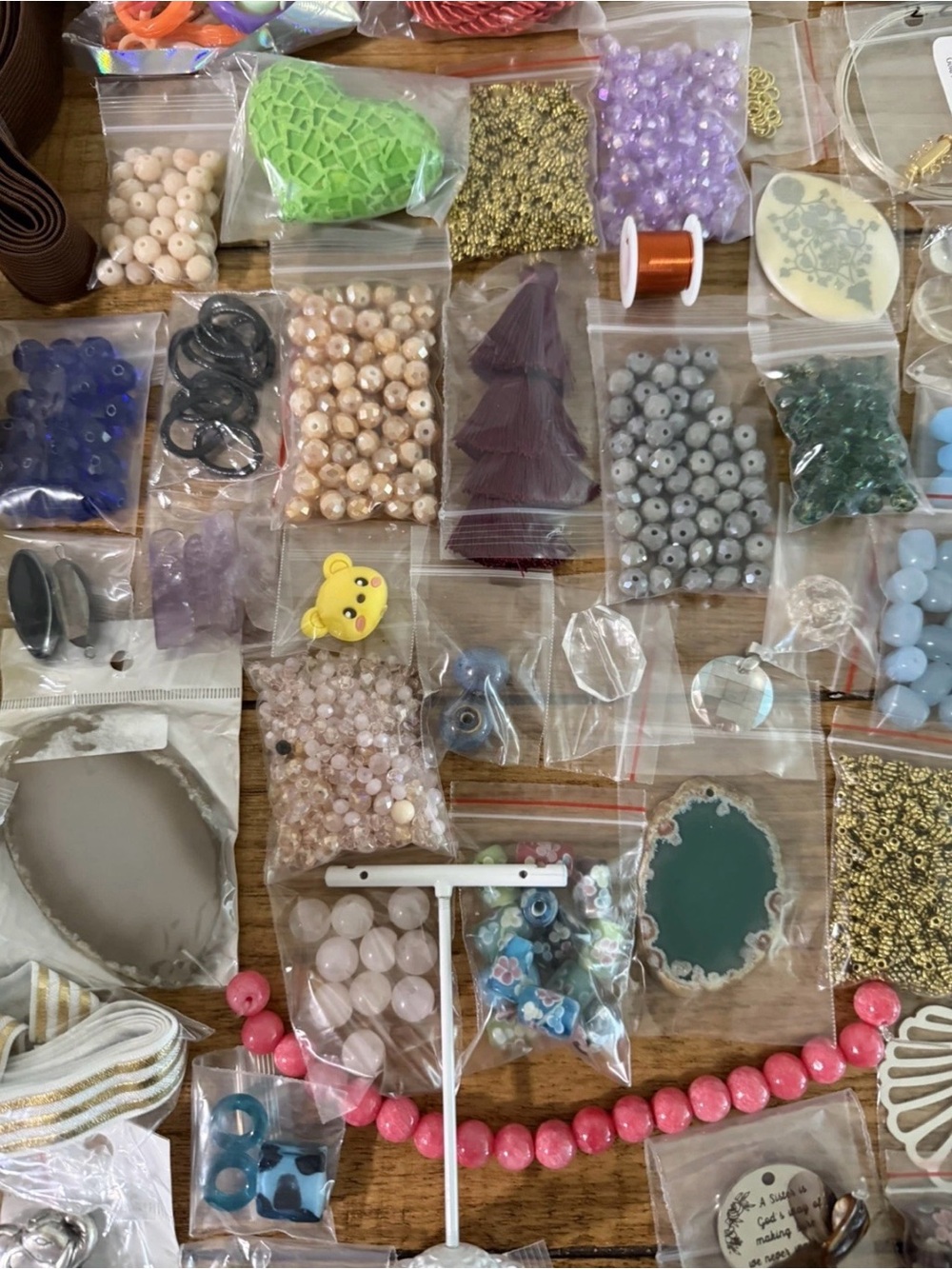 Assorted Jewelry Making Beads & Charms Lot - Multicolor - Picture 4 of 4